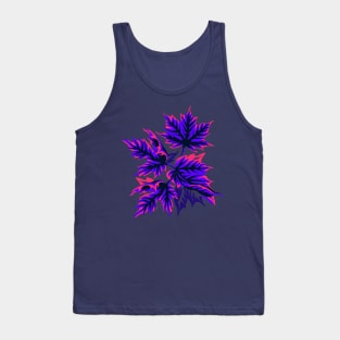 Leaves - Pink/Purple Tank Top